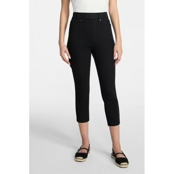 Time and Tru Denim - Time and Tru Women Black High Rise Capri Jegging Skinny Slim Leg XS 0-2 NWT